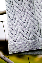 Load image into Gallery viewer, Twisty Lace Blanket BC11 in 8 Ply
