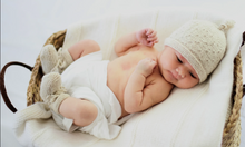 Load image into Gallery viewer, Rock a Bye Baby Hat and Booties BC33 in 4 Ply
