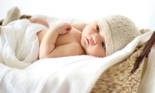 Load image into Gallery viewer, Rock a Bye Baby Hat and Booties BC33 in 4 Ply
