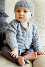 Load image into Gallery viewer, Clementina Cardi and Hat BC82 in 4 Ply
